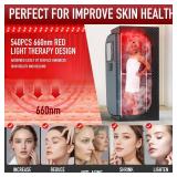 Isido Portable Steam Sauna with Red Light Therapy Lamp