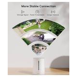 Cooau Solar Outdoor Wireless Security Cameras