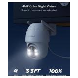 Cooau Solar Outdoor Wireless Security Cameras