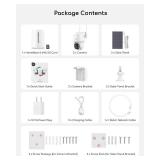 Cooau Solar Outdoor Wireless Security Cameras