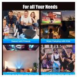 Magcubic Smart Projector with WiFi and Bluetooth [Netflix Officially Licensed]