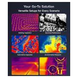 Foxwell Infrared Camera for Android Smartphones and PC for Home Automotive Industrial Leak Heat Loss Inspection