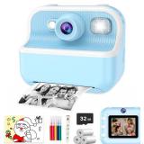 Vakzovy Kids Instant Print Camera