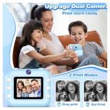 Vakzovy Kids Instant Print Camera