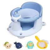 BabyAlly Baby Bath Seat for Babies 6 Months and Up
