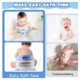 BabyAlly Baby Bath Seat for Babies 6 Months and Up