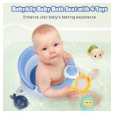 BabyAlly Baby Bath Seat for Babies 6 Months and Up