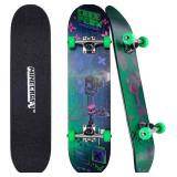 Voyager Minecraft 31" Lenticular Skateboard with Pro Trucks