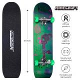 Voyager Minecraft 31" Lenticular Skateboard with Pro Trucks
