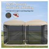 Alvantor 2-in-1 Screen Pop-Up Tent Gazebo