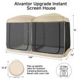 Alvantor 2-in-1 Screen Pop-Up Tent Gazebo