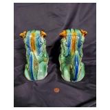 Pair of Ceramic Foo Dog Statues