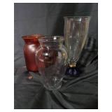 Collection of Three Decorative Vases