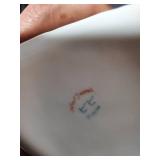 Hand-Painted Floral Porcelain Vase