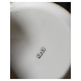 T&V Limoges Hand Painted Floral Porcelain Jar