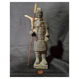 Terracotta Warrior Figurine with Spear