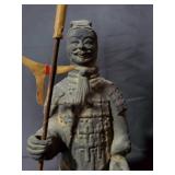 Terracotta Warrior Figurine with Spear