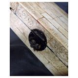 Vintage Wooden Trinket Box with Ornate Design