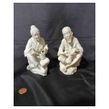 Pair of Vintage Asian Figurines