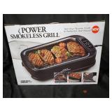 Power Smokeless Grill with Non-Stick Coating