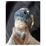 Vase and Porcelain Figurine Lot - Nippon and Lladro