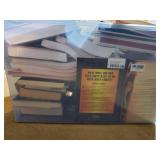 Large Collection of Religious and Art Books in Storage Bin