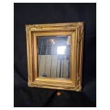 Vintage Ornate Gold Framed Mirror