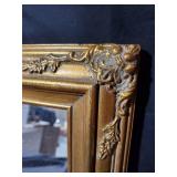 Vintage Ornate Gold Framed Mirror