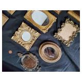 Lot of Vintage Decorative Mirrors and Frames