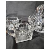 Vintage Crystal Cut Glassware Set