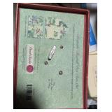 Lot of Mixed Items: Printer, Musical Box, and Household Supplies