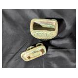 Small Green Handcrafted Ceramic Pot with Lid