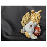 Vintage Satsuma Style Foo Dog Figurine