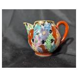 Vintage Hand-Painted Ceramic Creamer with Geisha Design