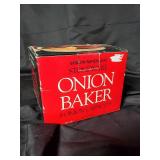 Boston Warehouse Stoneware Onion Baker, 4 Onion Capacity