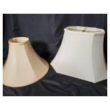 Assorted Fabric Lamp Shades - Set of Three