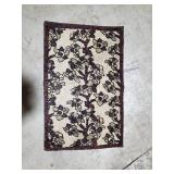 Floral Pattern Area Rug