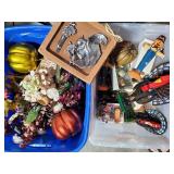 Assorted Lot of Holiday and Seasonal Decor Items