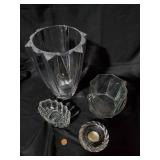 Collection of Crystal Decorative Items