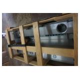 Vent A Hood Model B210RC Stainless Steel Commercial Restaurant Wall Mount Vent Hood