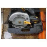 Craftsman 18 Volt High Performance Circular Saw With Case