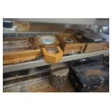 Large Lot of Wall Mount and Desk Top Clocks In Assorted Sizes and Styles