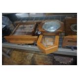 Large Lot of Wall Mount and Desk Top Clocks In Assorted Sizes and Styles