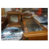 Large Lot of Wall Mount and Desk Top Clocks In Assorted Sizes and Styles