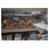 Large Lot of Wildlife Outdoor Themed Bird Houses