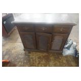 Dining Room Wood 3 Door 3 Drawer Hutch