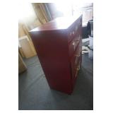 4 Drawer Floral Design Vintage Dresser