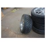 4 - Nitto NT4220S Truck Tires on Akuza Rims