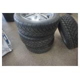 4 - Nitto NT4220S Truck Tires on Akuza Rims