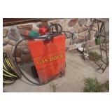 Gas Dock Wheeled Gasoline Storage and Delivery Barrel